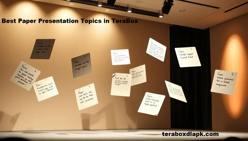 Best Paper Presentation Topics in